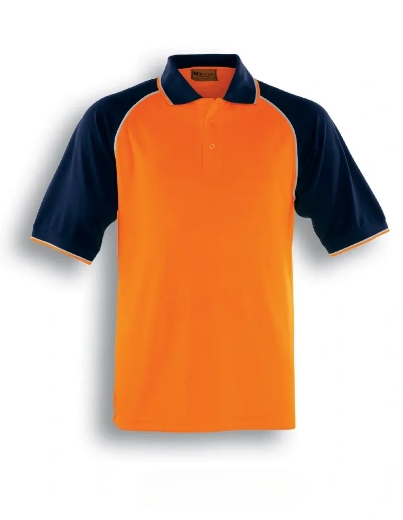 Picture of Bocini, Hi-Vis Raglan Sleeve Polo